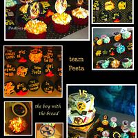 THE HUNGER GAMES CAKE & CUPCAKES
