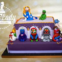 The Muppets Wedding Cake
