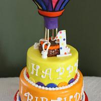 Hot Air Balloon Cake