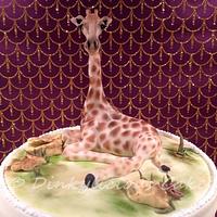 " Gertrude " Giraffe Cake