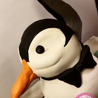 "Waddles the Penguin" - Mary Popping CPC Collaboration cake