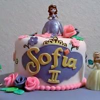 Sofia the first Cake