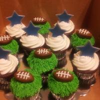Dallas Cowboys Cupcakes