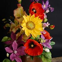 Bouquet of summer flowers