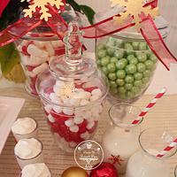 Christmas Dessert Table for Advent Calendar 2015 Collaboration