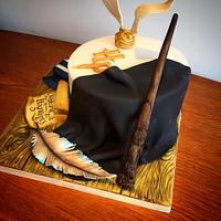 Harry Potter Wizarding World Cake