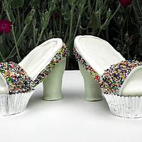 Cupcake High Heel Shoes