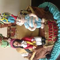 Cake number 9! Jake and the Neverland pirates 