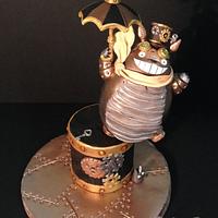 Totoro Steampunk Cake Totoro Steampunk Cake