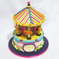 Carousel Cake 
