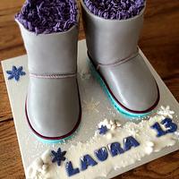 Boots Cake