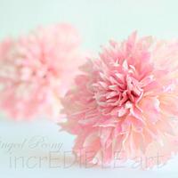 Fringed Peony in Baby Pink!