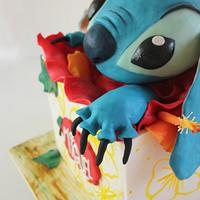 Stitch 3D Cake