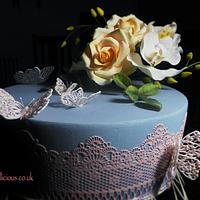 Butterflies and Cake Lace