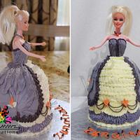 Buttercream Doll Cake