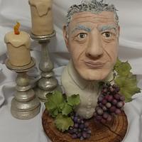Chef Anthony Bourdain-"Gone Too Soon" Cake Collaboration