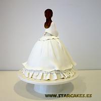 My first Doll Cake 