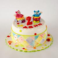 billy and bam bam cake   (Baby TV)