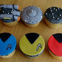 Star Trek Cupcakes