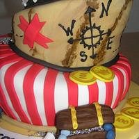 Wonky Pirate Cake