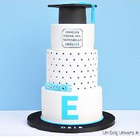 Corporative Graduation Cake
