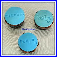 Welcome Baby Cupcakes