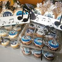 music cupcakes 
