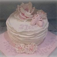 21st Ballet cake