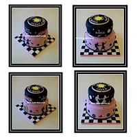 Grease Themed Cake