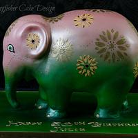 Elephant Parade Cake
