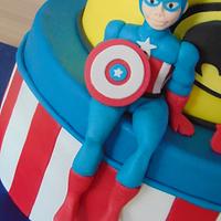Heroes cake