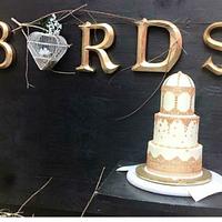 Love Burds Bridal Shower Cake