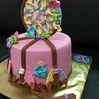 Dream Catcher a Baby shower cake 