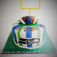 Seahawks Cake 