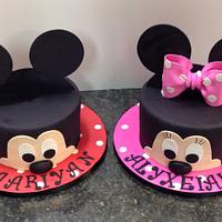 Mickey and Minnie