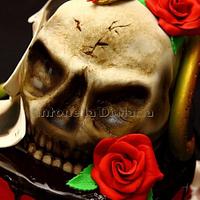 skull cake Antonella di maria Torte & Design