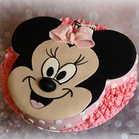 Farrah's Minnie Mouse cake