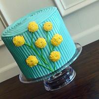 Billy Buttons Cake