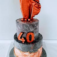 Industrial cake