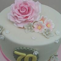 70th Birthday Rose 