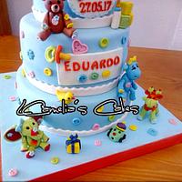CHRISTENING CAKE por EDUARDO