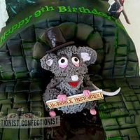 Zac - Horrible Histories Birthday Cake