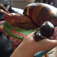 African Snail Cake