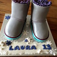 Boots Cake