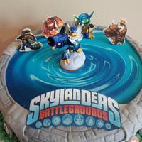 skylanders cake for my nephew