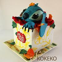 Stitch 3D Cake