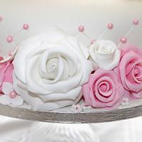 Simple First communion Cake