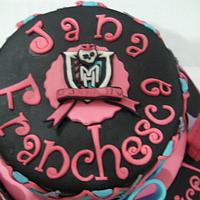 Monster High inspired cake