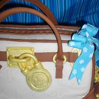 My first handbag cake