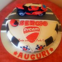 Moto Ducati cake